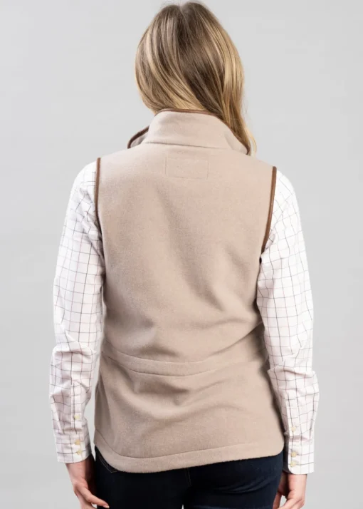 Lyndon Fleece Gilet - Mushroom