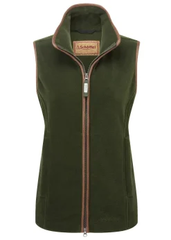 Lyndon Fleece Gilet - Forest
