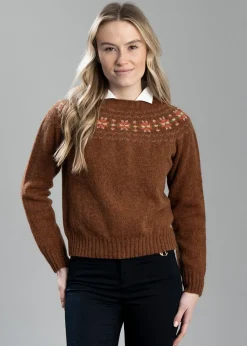 Malin Crew Neck Sweater - Sienna