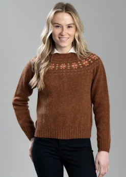 Malin Crew Neck Sweater - Sienna