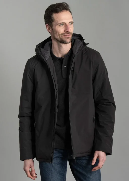 Marina Primaloft Rain Jacket - Black