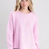 Marine Knitted Jumper - Mallow Pink