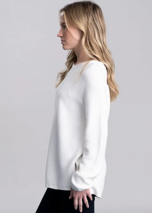 Marine Knitted Jumper - Cloud
