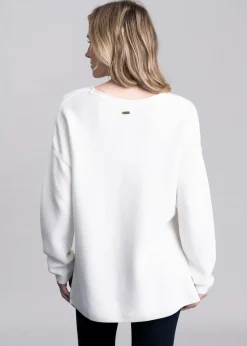 Marine Knitted Jumper - Cloud