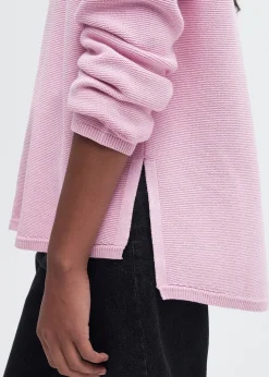 Marine Knitted Jumper - Mallow Pink