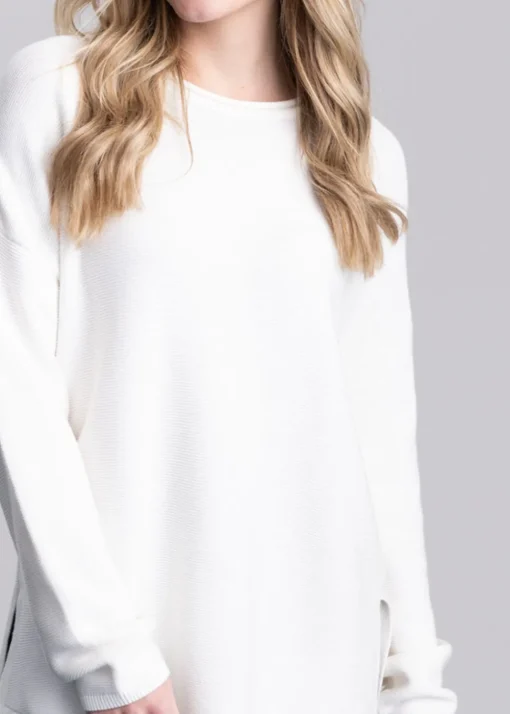 Marine Knitted Jumper - Cloud