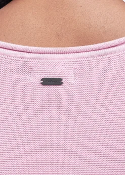 Marine Knitted Jumper - Mallow Pink