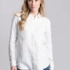 Marine Shirt - Pale Aqua Stripe