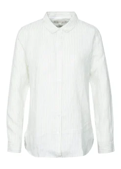 Marine Shirt - Pale Aqua Stripe