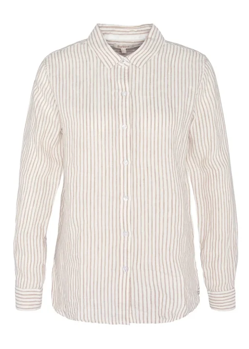Marine Shirt - Tannin Stripe