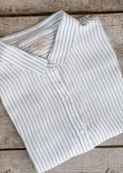 Marine Shirt - Tannin Stripe