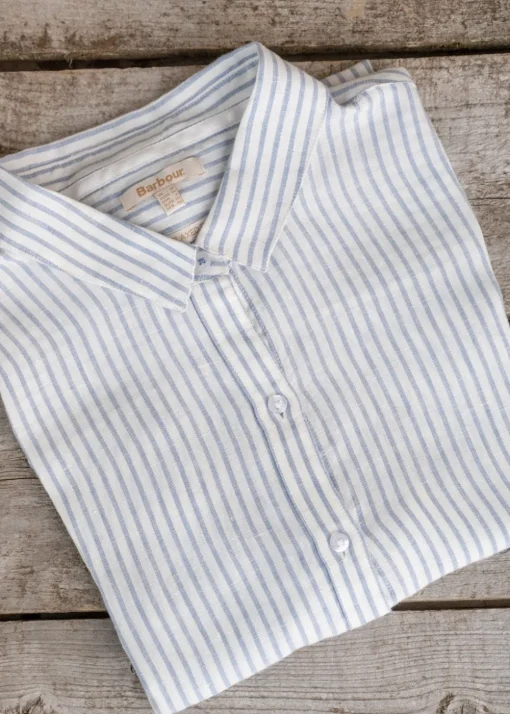 Marine Shirt - Tannin Stripe