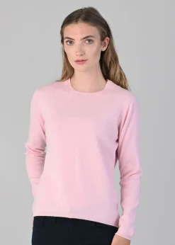 Millie Cashmere Crew Neck - Marshmallow