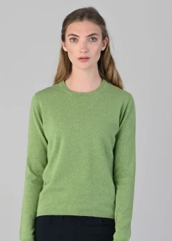 Millie Cashmere Crew Neck - Foliage