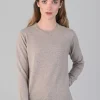 Millie Cashmere Crew Neck - Moondust