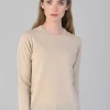 Millie Cashmere Crew Neck - Oatmeal