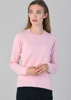 Millie Cashmere Crew Neck - Marshmallow