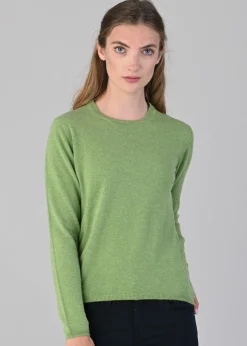 Millie Cashmere Crew Neck - Foliage