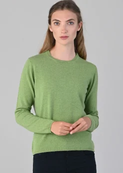 Millie Cashmere Crew Neck - Foliage