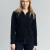 Millie Cashmere Hoodie - Navy
