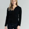 Millie Cashmere Hoodie - Black