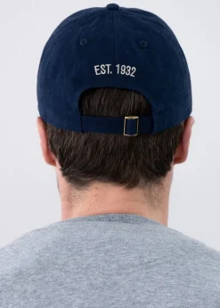Mini Longhorn Cap - Navy and Bone