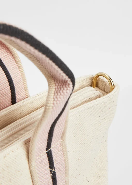 Mini Madison Beach Tote Bag - Ecru
