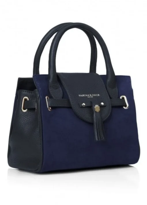 Mini Windsor Handbag - Navy