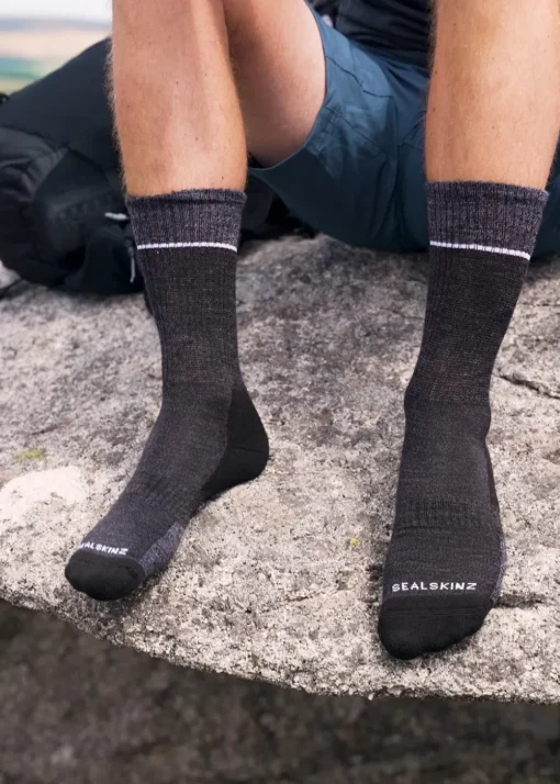 Morston Solo QuickDry Ankle Socks - Grey
