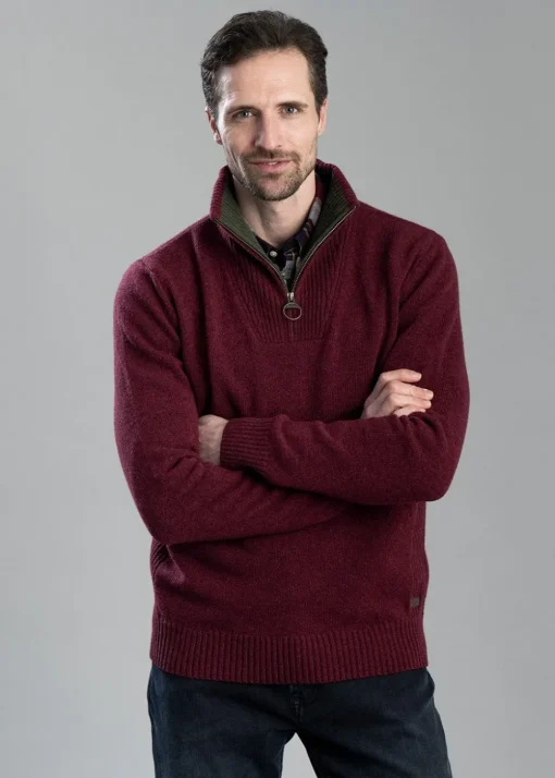 Nelson Essential Half Zip - Port