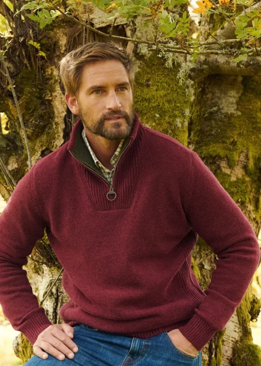 Nelson Essential Half Zip - Port