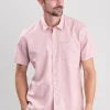 Nelson Short Sleeved Summer Shirt - Pink Clay