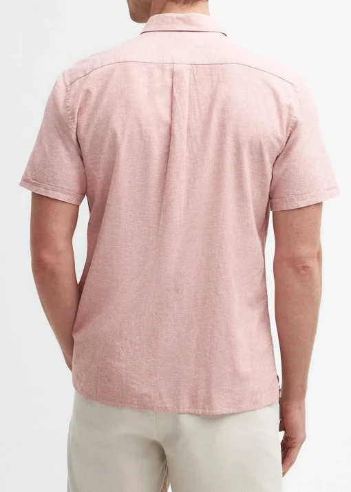 Nelson Short Sleeved Summer Shirt - Pink Clay
