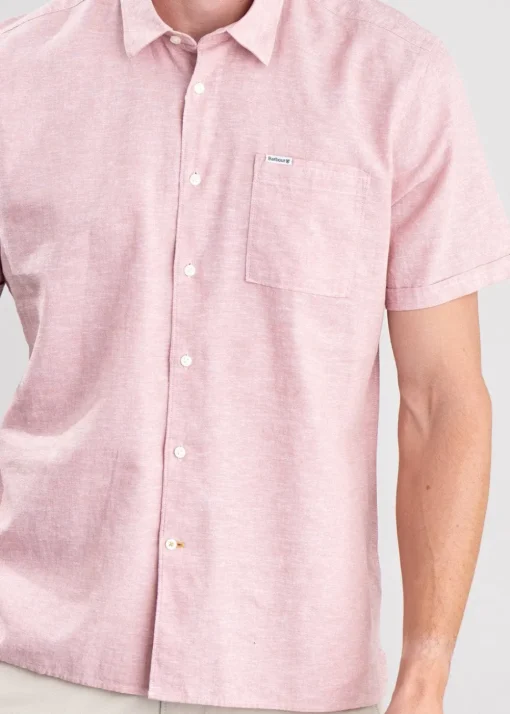 Nelson Short Sleeved Summer Shirt - Pink Clay