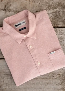 Nelson Short Sleeved Summer Shirt - Pink Clay