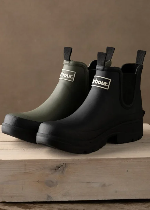 Nimbus Chelsea Wellington - Olive and Black