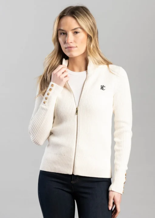Northleach Cardigan - Natural