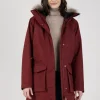 Nuuk Lite Parka - Bordeaux Red