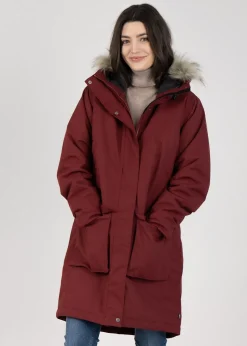 Nuuk Lite Parka - Bordeaux Red