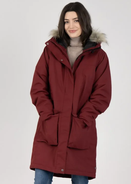 Nuuk Lite Parka - Bordeaux Red