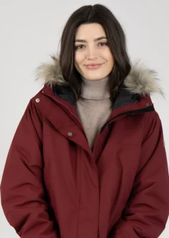 Nuuk Lite Parka - Bordeaux Red