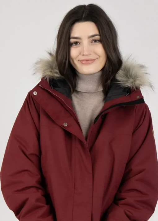 Nuuk Lite Parka - Bordeaux Red