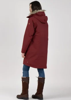 Nuuk Lite Parka - Bordeaux Red