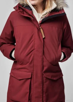 Nuuk Lite Parka - Bordeaux Red