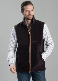 Oakham Fleece Gilet - Port