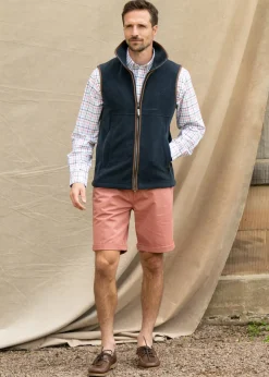 Oakham Fleece Gilet - Petrol Blue