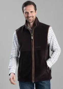 Oakham Fleece Gilet - Port