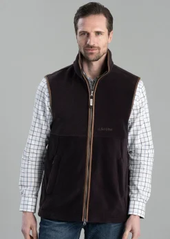 Oakham Fleece Gilet - Port