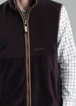 Oakham Fleece Gilet - Port