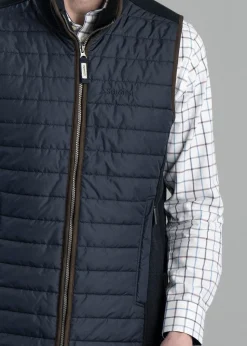 Oakham Hybrid Gilet - Petrol Blue